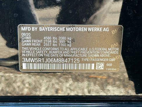 Used 2021 BMW 330i Sedan w/ Convenience Package RWD image 44