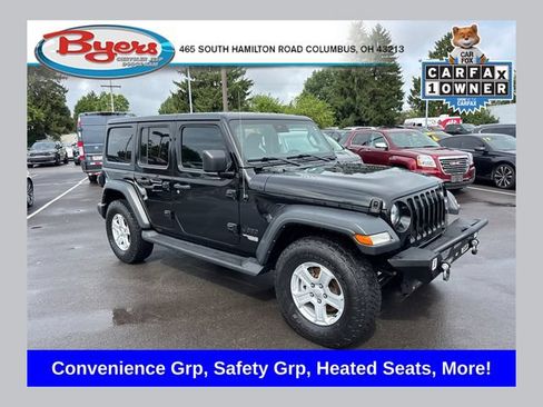 Used 2021 Jeep Wrangler Unlimited Sport AWD/4WD image 1