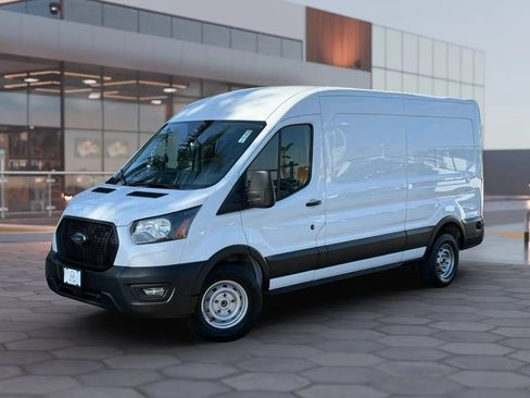 Used 2023 Ford Transit 350 Medium Roof w/ Load Area Protection Package RWD image 2