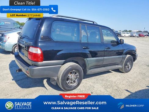 Used 2001 Lexus LX 470 4WD image 4