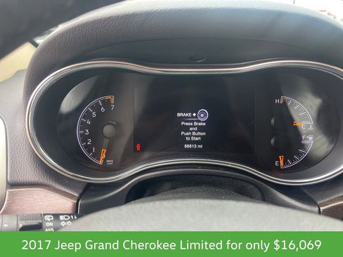Used 2017 Jeep Grand Cherokee Limited AWD/4WD image 16