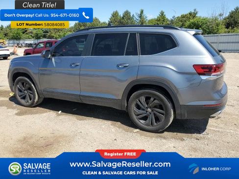 Used 2022 Volkswagen Atlas SE image 3