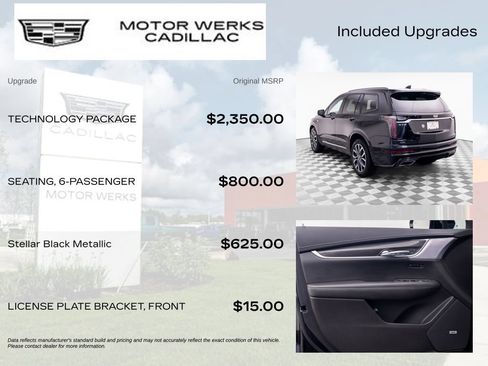 Used 2024 Cadillac XT6 Sport w/ Technology Package AWD/4WD image 4