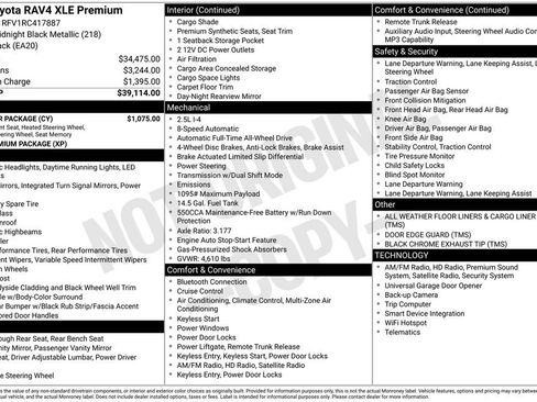 Used 2024 Toyota RAV4 XLE Premium w/ Weather Package AWD/4WD image 23