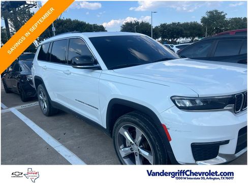 Used 2021 Jeep Grand Cherokee L Limited AWD/4WD image 3