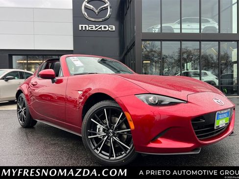 New 2025 MAZDA MX-5 Miata RF Grand Touring w/ Weather Package image 1