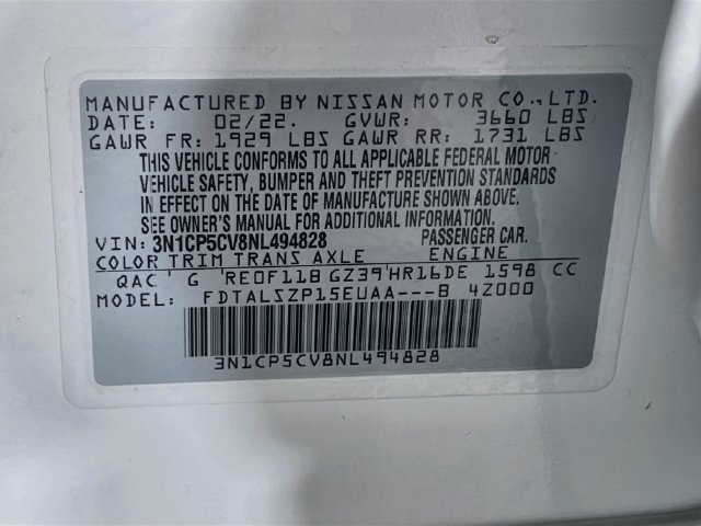 Used 2022 Nissan Kicks SV FWD image 31