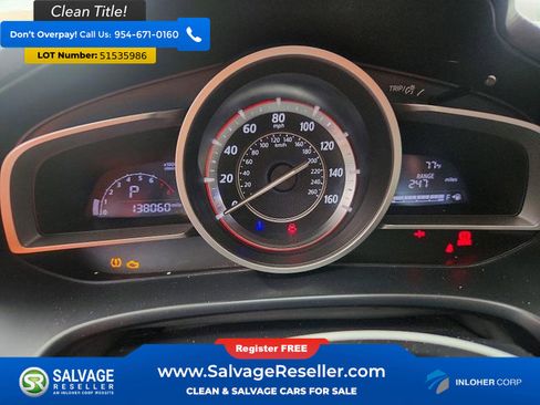 Used 2016 MAZDA MAZDA3 i Touring w/ Popular Equipment Package FWD image 12