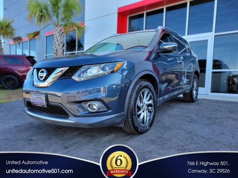 Used 2015 Nissan Rogue SL w/ SL Premium Package AWD/4WD image 1