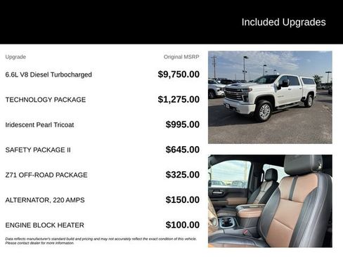 Used 2022 Chevrolet Silverado 2500 High Country w/ Technology Package AWD/4WD image 5