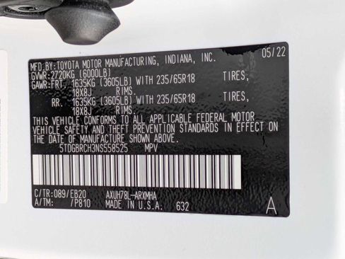 Used 2022 Toyota Highlander XLE image 38