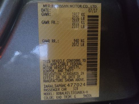 Used 2017 Nissan Altima 2.5 SL image 33