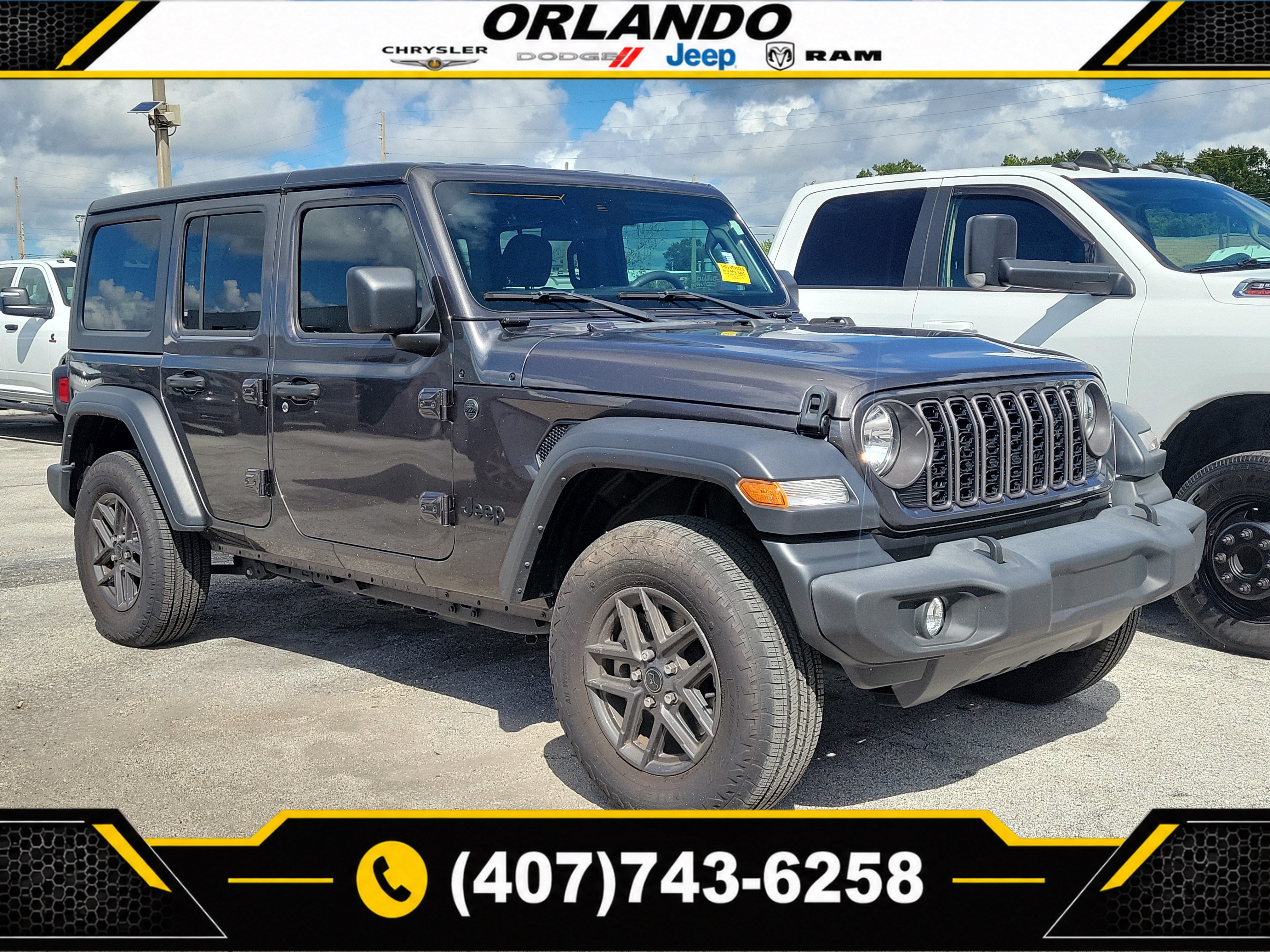 Used 2024 Jeep Wrangler Unlimited Sport AWD/4WD image 1