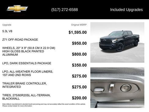 Certified 2023 Chevrolet Silverado 1500 RST w/ Z71 Off-Road Package image 15