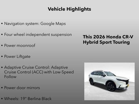 New 2026 Honda CR-V Sport Touring image 5