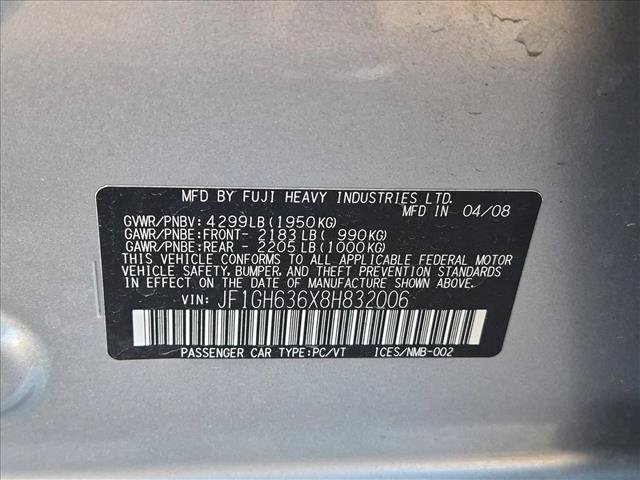 Used 2008 Subaru Impreza Outback Sport AWD/4WD image 12
