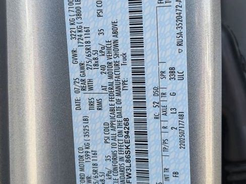 New 2025 Ford F150 XLT w/ Equipment Group 302A MID image 60