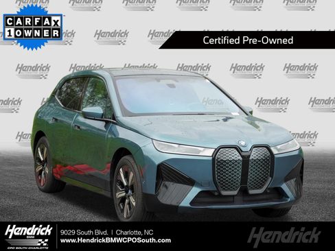 Used 2024 BMW iX xDrive50 w/ Premium Package AWD/4WD image 1