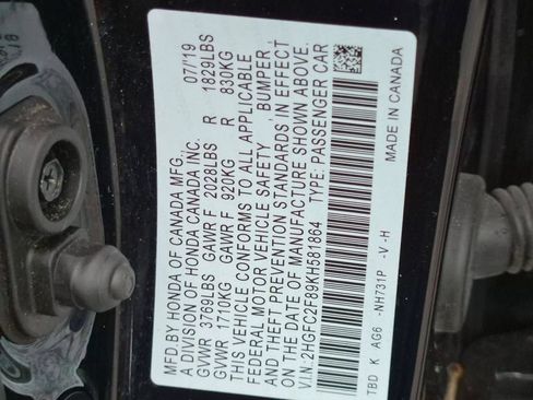 Used 2019 Honda Civic Sport image 26