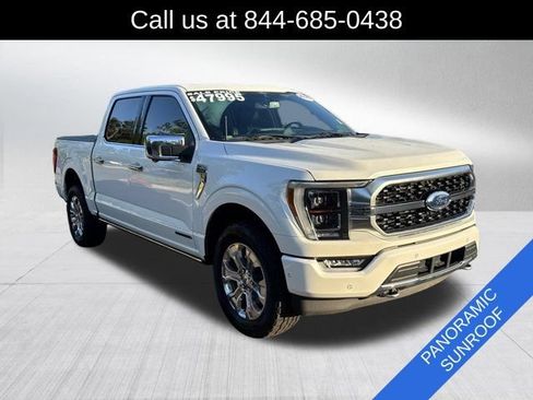 Used 2022 Ford F150 Platinum w/ Equipment Group 701A High AWD/4WD image 3