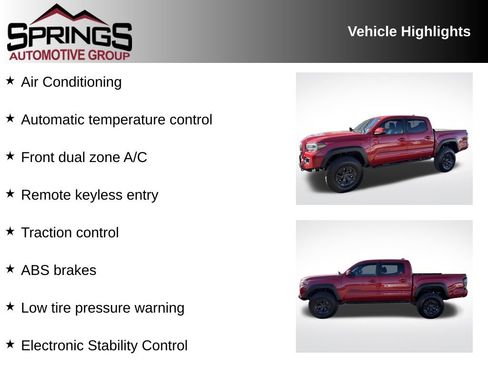 Used 2021 Toyota Tacoma TRD Off-Road w/ Technology Package image 2