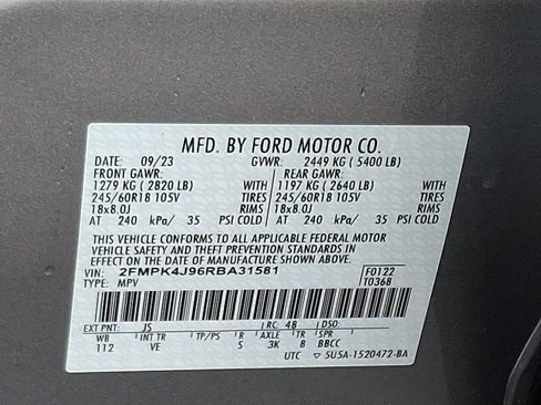 Used 2024 Ford Edge SEL w/ Convenience Package image 27