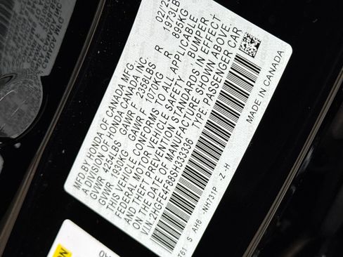 Certified 2025 Honda Civic FWD Hybrid Sedan image 25