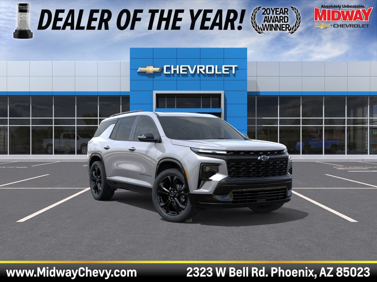 New 2027 Chevrolet Traverse RS FWD image 1