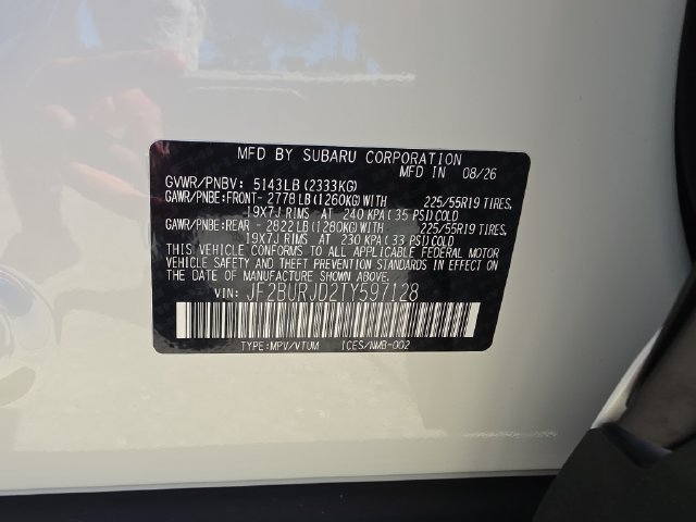 New 2026 Subaru Outback Touring XT AWD/4WD image 28