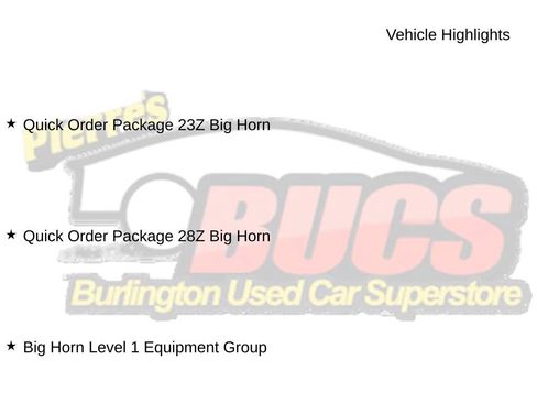 Used 2021 RAM 1500 Big Horn RWD image 8