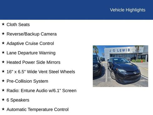 Used 2018 Toyota Corolla LE FWD image 6