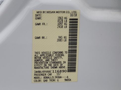 Used 2019 Nissan Altima 2.5 Platinum FWD image 33