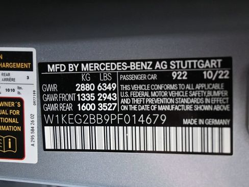 Used 2023 Mercedes-Benz EQE 350+ Sedan w/ Exclusive Trim Package image 10
