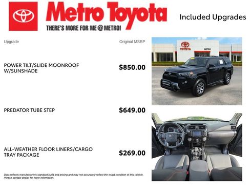 Used 2019 Toyota 4Runner TRD Off-Road Premium AWD/4WD image 4