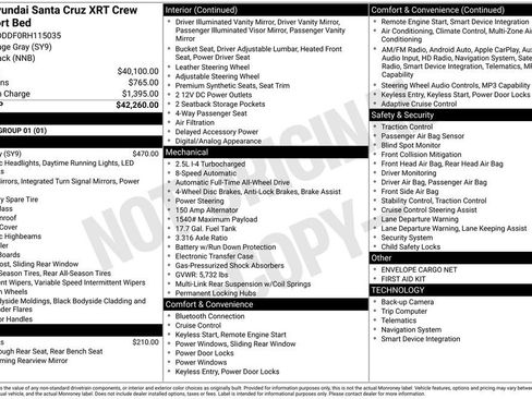 Used 2024 Hyundai Santa Cruz XRT AWD/4WD image 33
