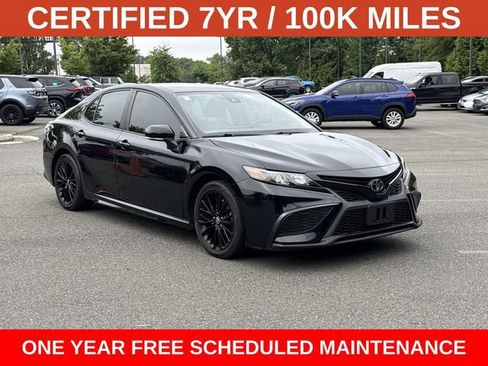 Used 2021 Toyota Camry SE w/ Convenience Package AWD/4WD image 1