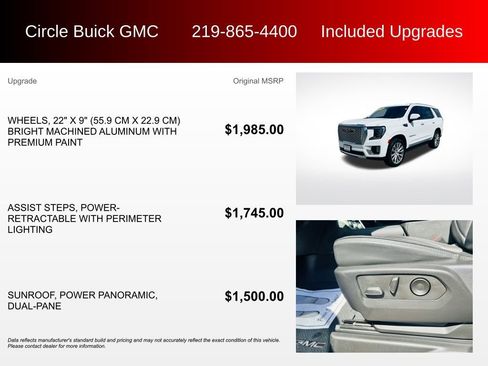 Used 2022 GMC Yukon Denali AWD/4WD image 3