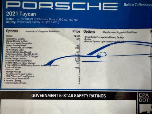 Used 2021 Porsche Taycan image 31