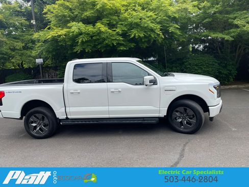 Used 2023 Ford F150 Lightning Lariat w/ Tow Technology Package AWD/4WD image 16