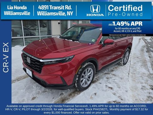 Certified 2023 Honda CR-V EX image 7