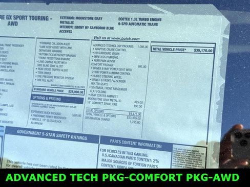 New 2026 Buick Encore GX Sport Touring w/ Advanced Technology Package image 5