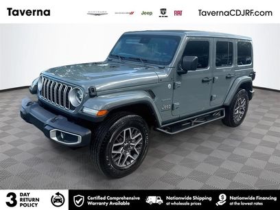 Used 2024 Jeep Wrangler Unlimited Sahara w/ Technology Group