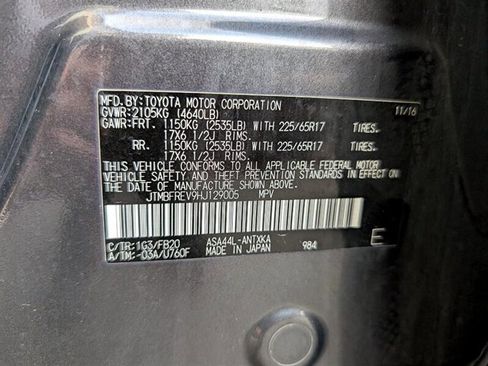Used 2017 Toyota RAV4 LE image 30