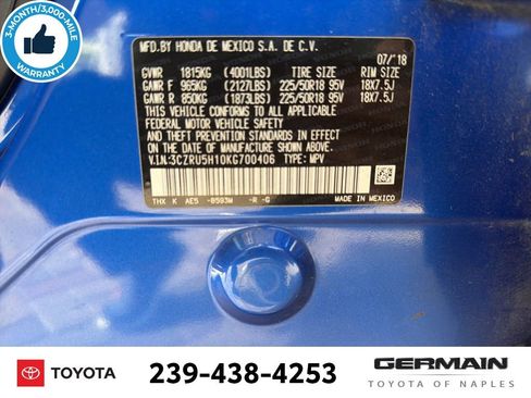 Used 2019 Honda HR-V Sport image 18