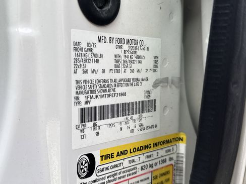 Used 2015 Ford Expedition EL Platinum image 34