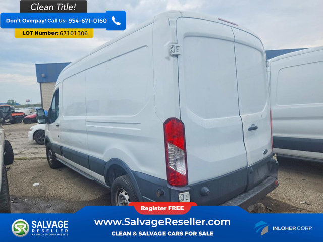 Used 2017 Ford Transit 250 148 Medium Roof RWD image 3