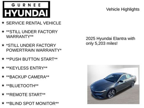 Certified 2025 Hyundai Elantra Sport image 7