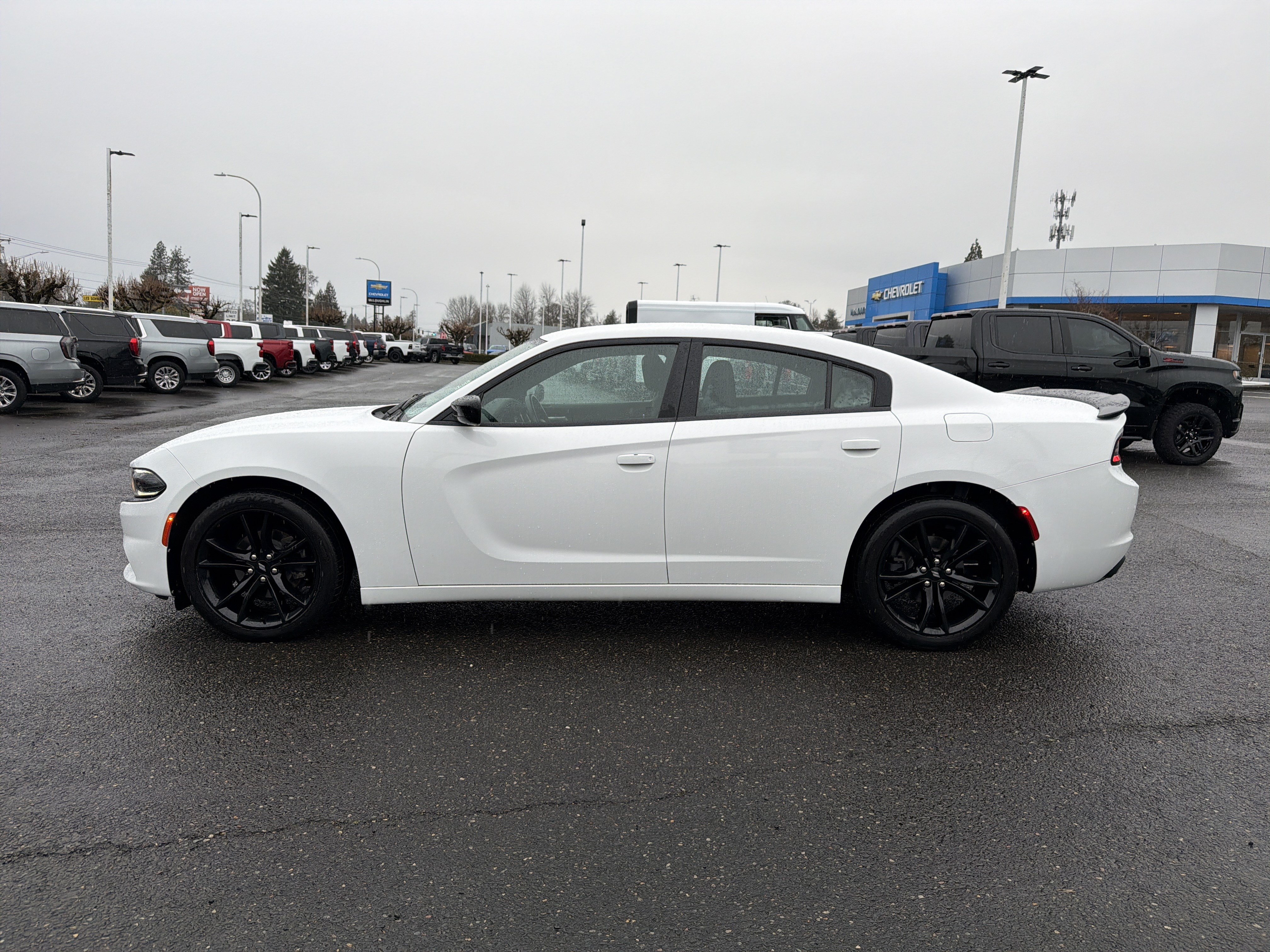 Used 2018 Dodge Charger SXT w/ Blacktop Package RWD image 2