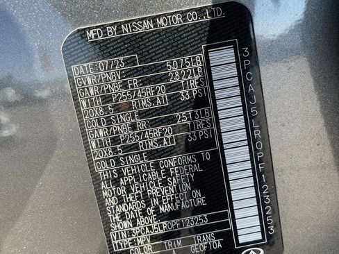 Used 2023 INFINITI QX55 Sensory w/ Lighting Package image 34