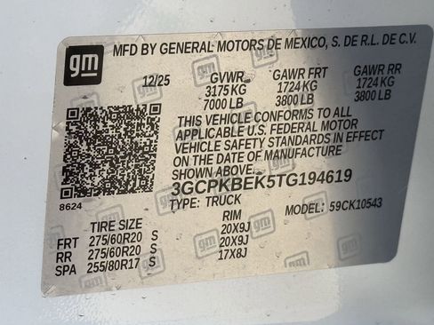 New 2026 Chevrolet Silverado 1500 Custom image 23